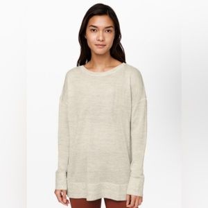 Lululemon Well Being Crew Sweater Linen